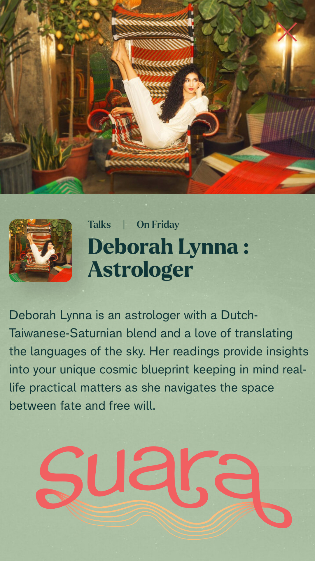 Deborah Lynna at Suara Festival